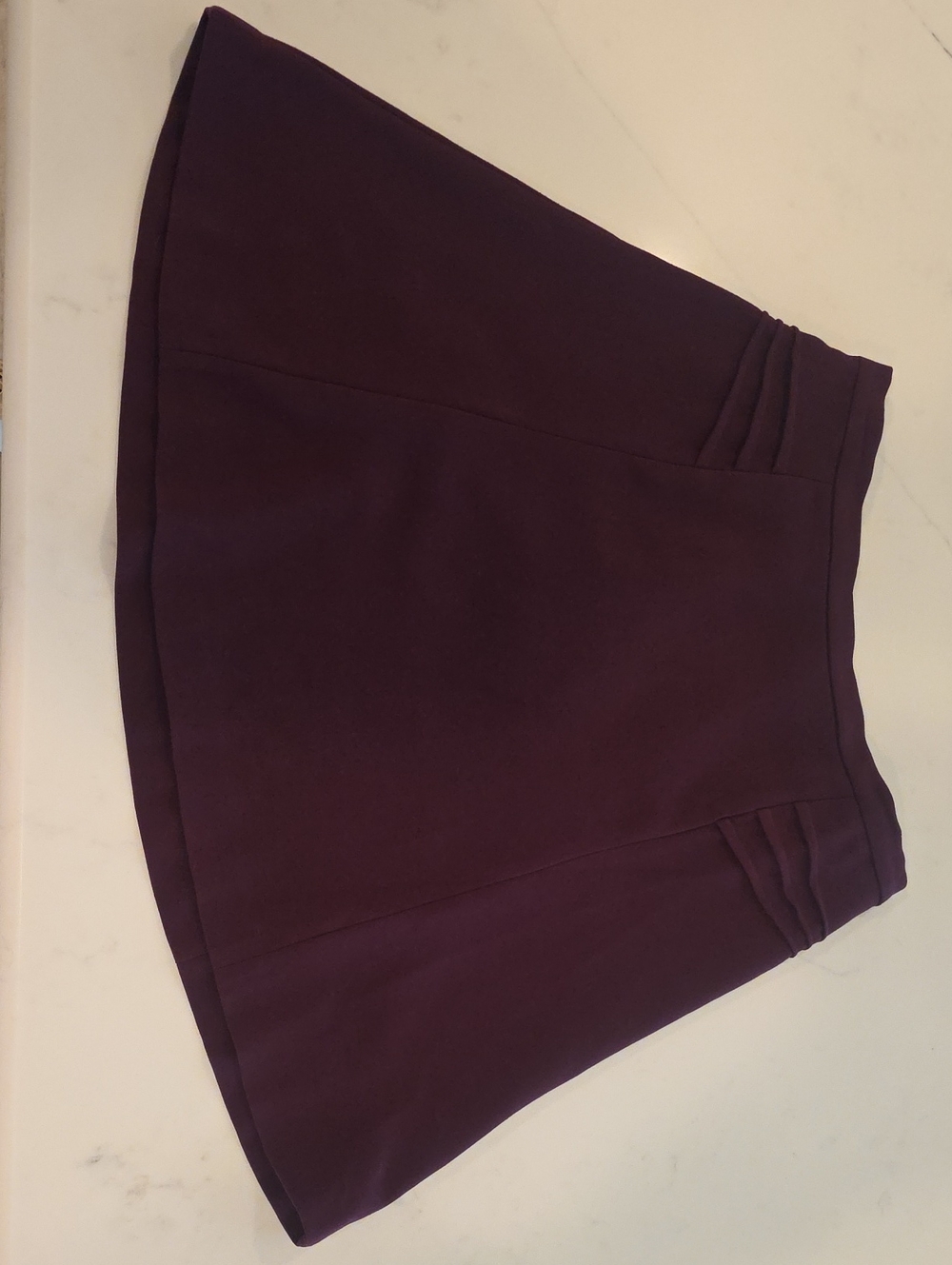Mossimo Supply Co. Burgundy Circle Skater Skirt